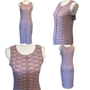 Target Art Class Yellow and Purple Sleeveless Knee-Length Dress Women’s XXL (18)